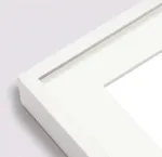White frame